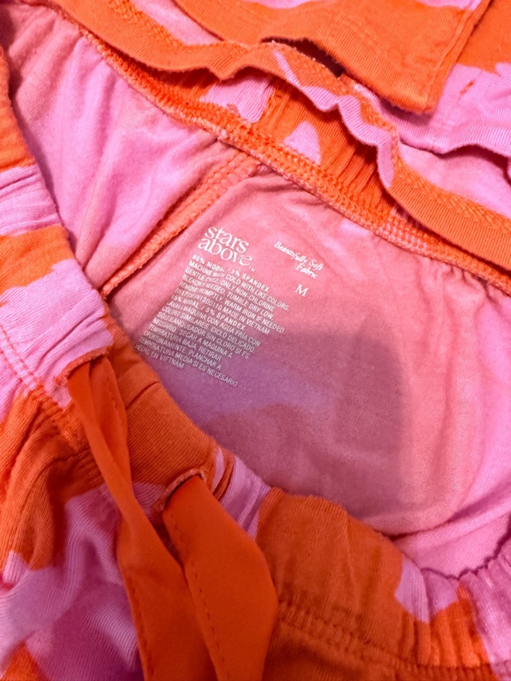 stars above Orange & Pink Floral Lounge Set - Picture 2 of 3